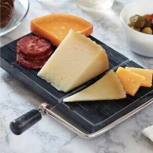 Prodyne Natural Black Marble Cheese Slicer/Server